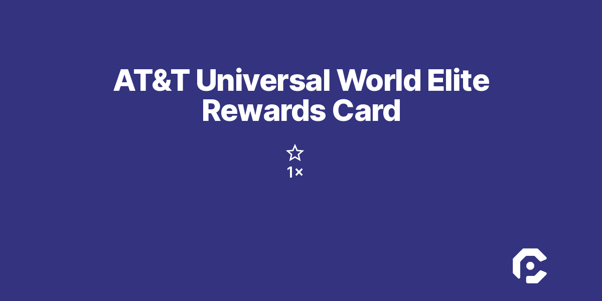 AT&T Universal World Elite Rewards Card