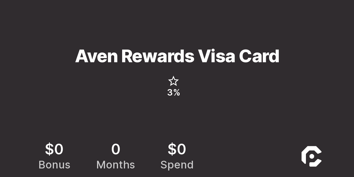 Aven Rewards Visa Card