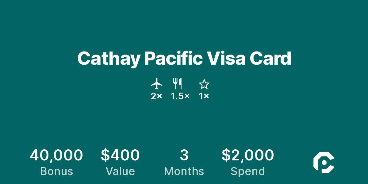 Cathay Pacific Visa Card