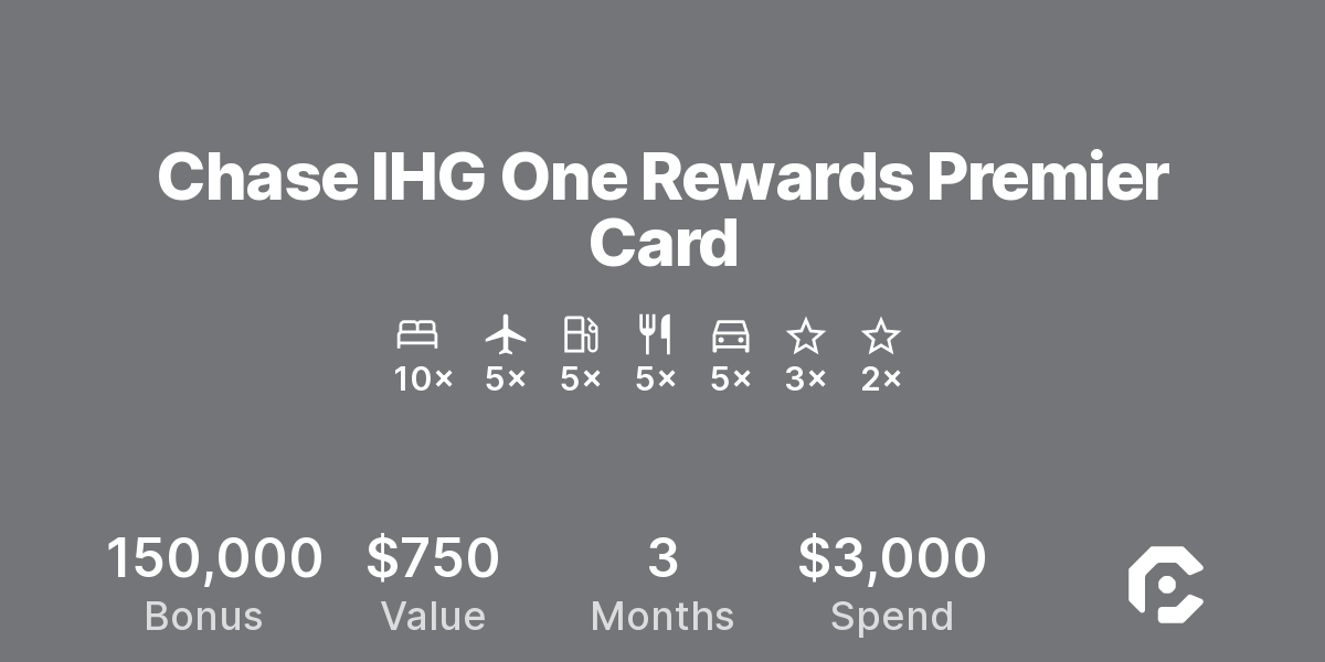 Chase IHG One Rewards Premier Card