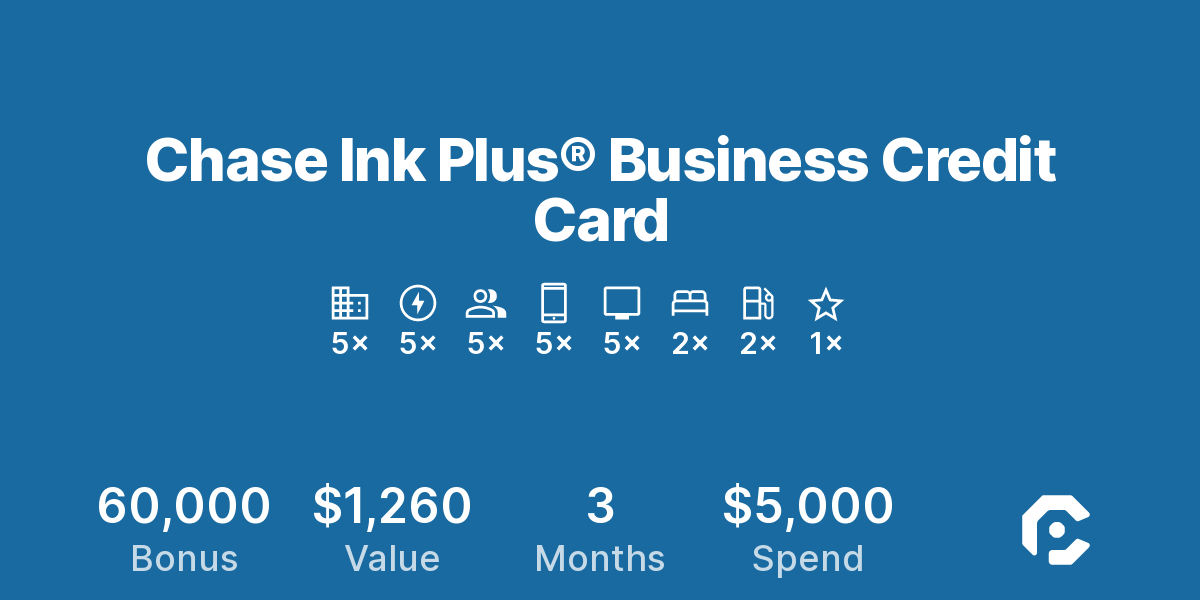 Chase Ink Plus® Business Credit Card