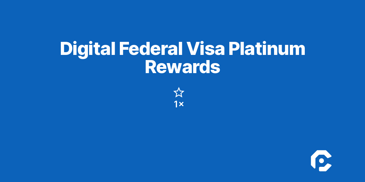 Digital Federal Visa Platinum Rewards