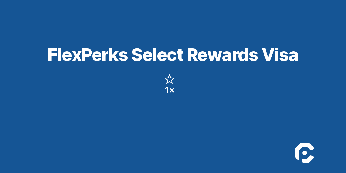 FlexPerks Select Rewards Visa