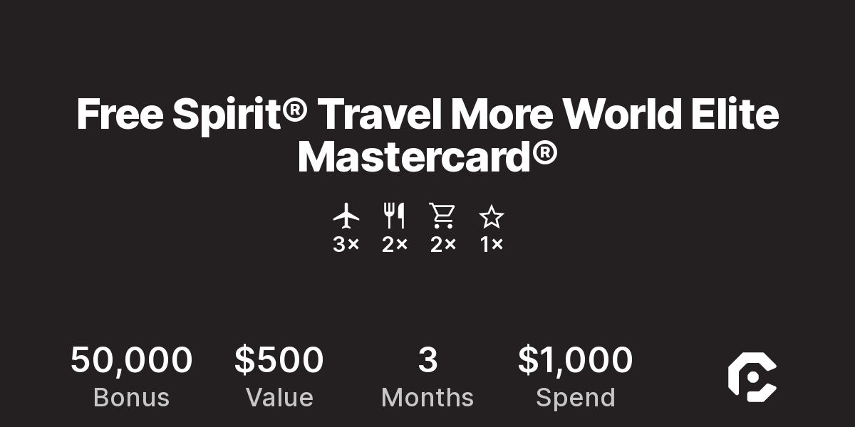 Free Spirit® Travel More World Elite Mastercard®