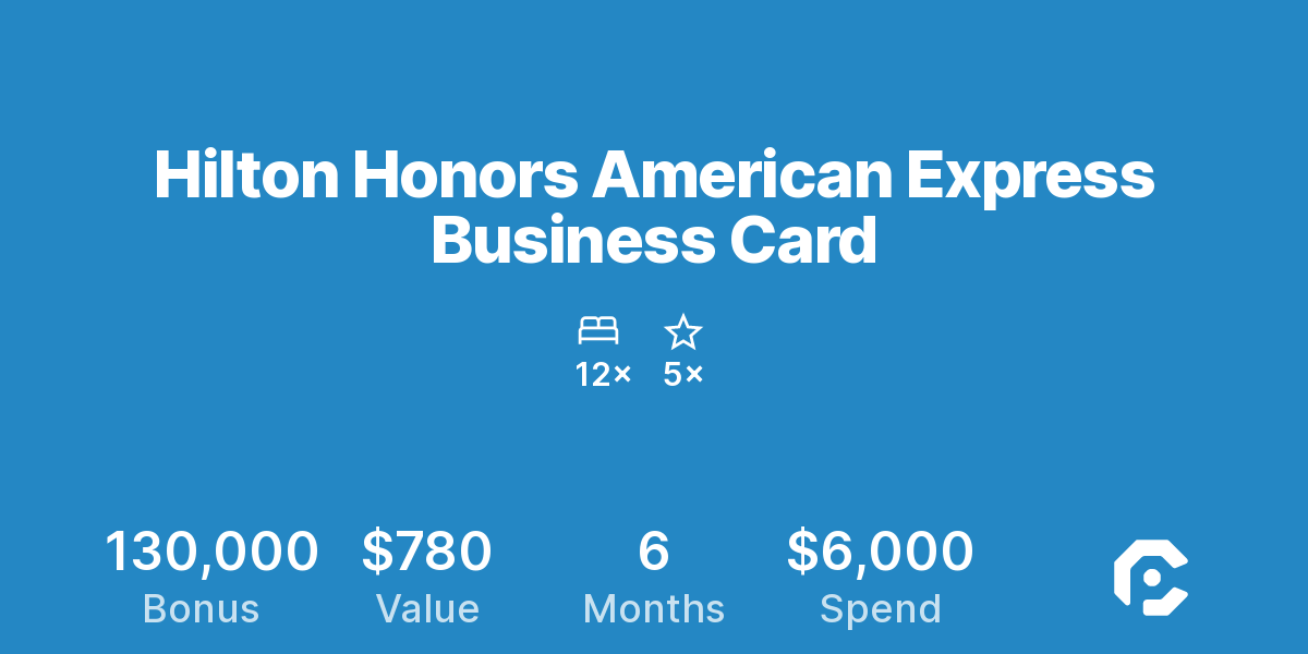 Hilton Honors American Express Business Card