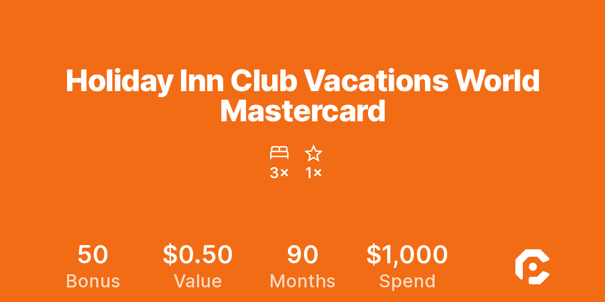Holiday Inn Club Vacations World Mastercard