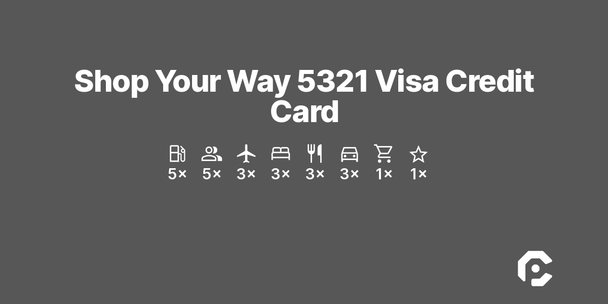 Shop Your Way 5321 Visa Credit Card