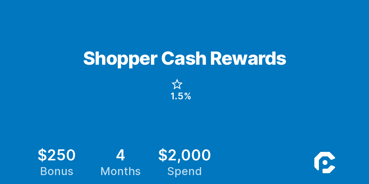 Shopper Cash Rewards