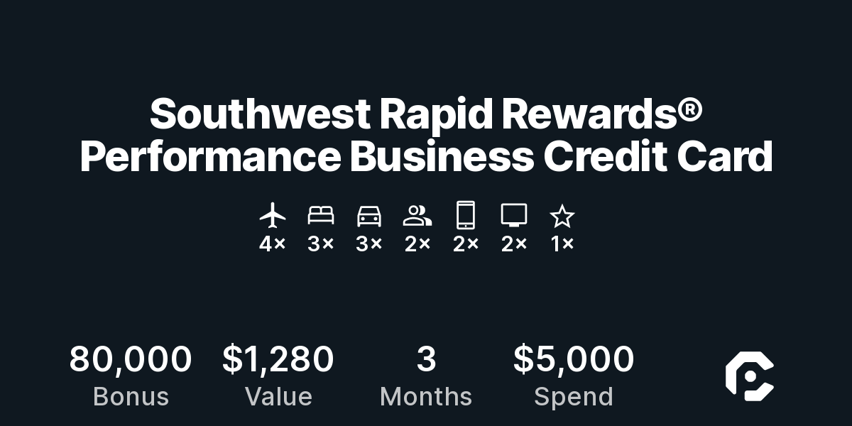Southwest Rapid Rewards® Performance Business Credit Card