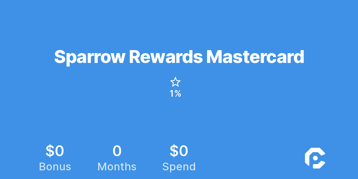 Sparrow Rewards Mastercard