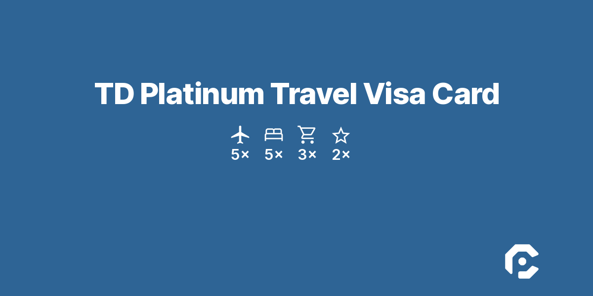 TD Platinum Travel Visa Card