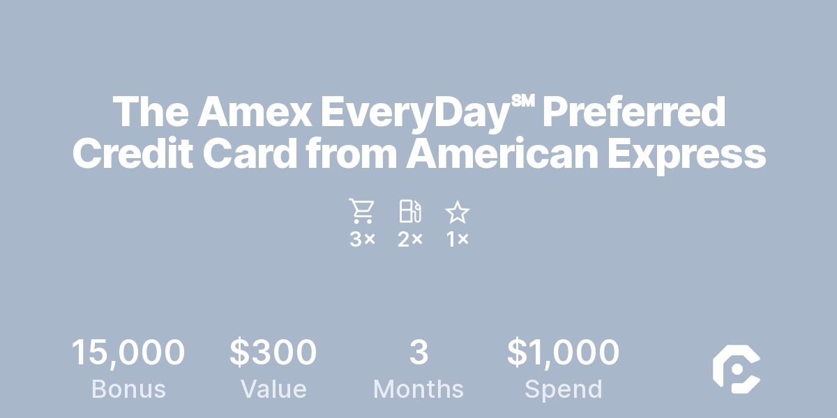 The Amex EveryDay℠ Preferred Credit Card from American Express