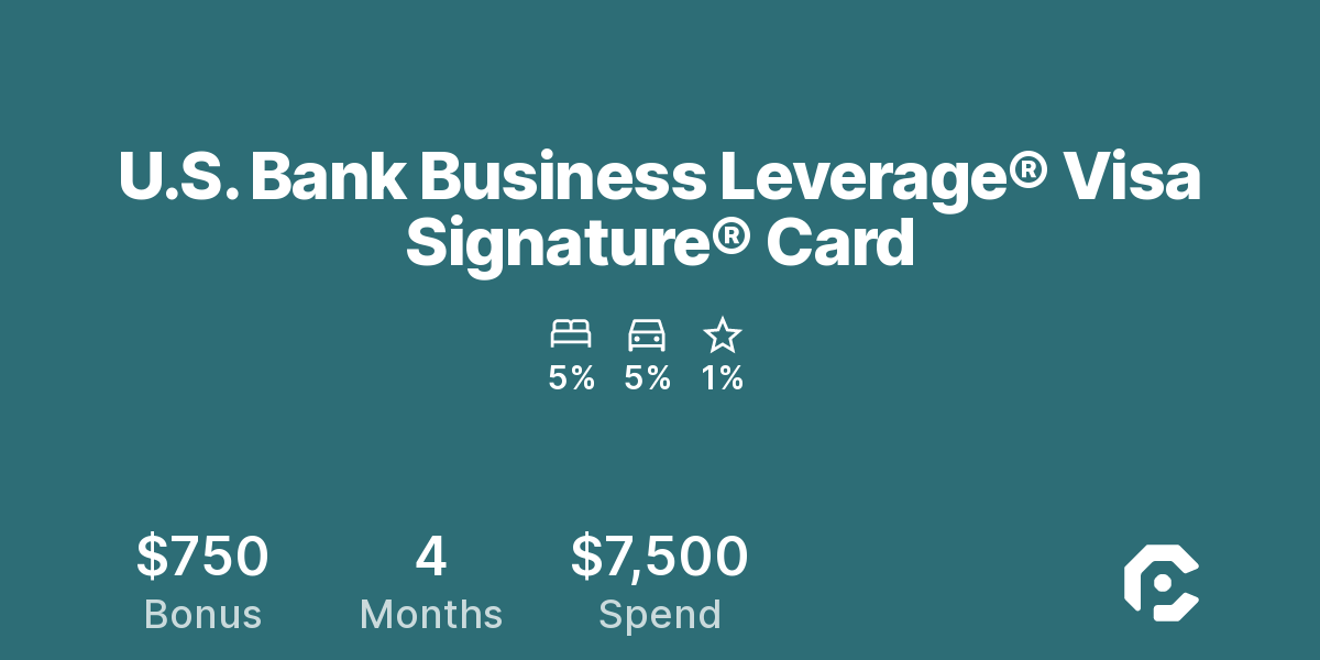 U.S. Bank Business Leverage® Visa Signature® Card
