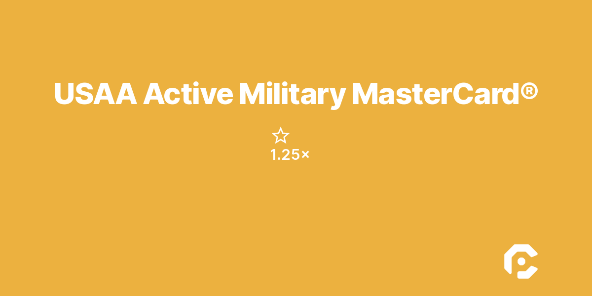 USAA Active Military MasterCard®