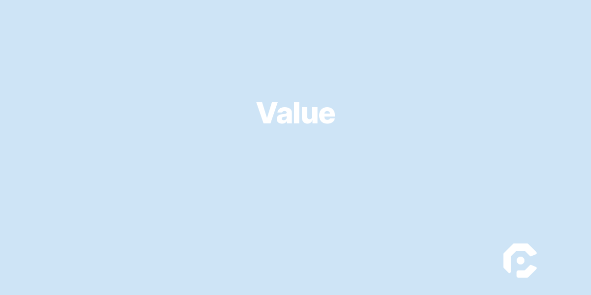 Value