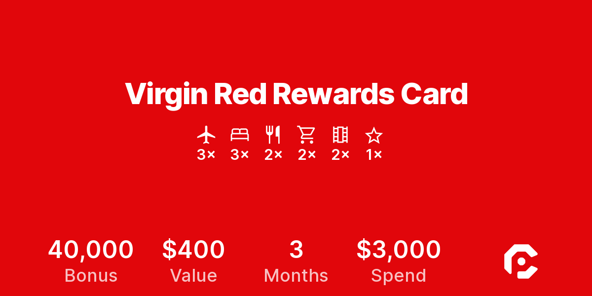 Virgin Red Rewards Card