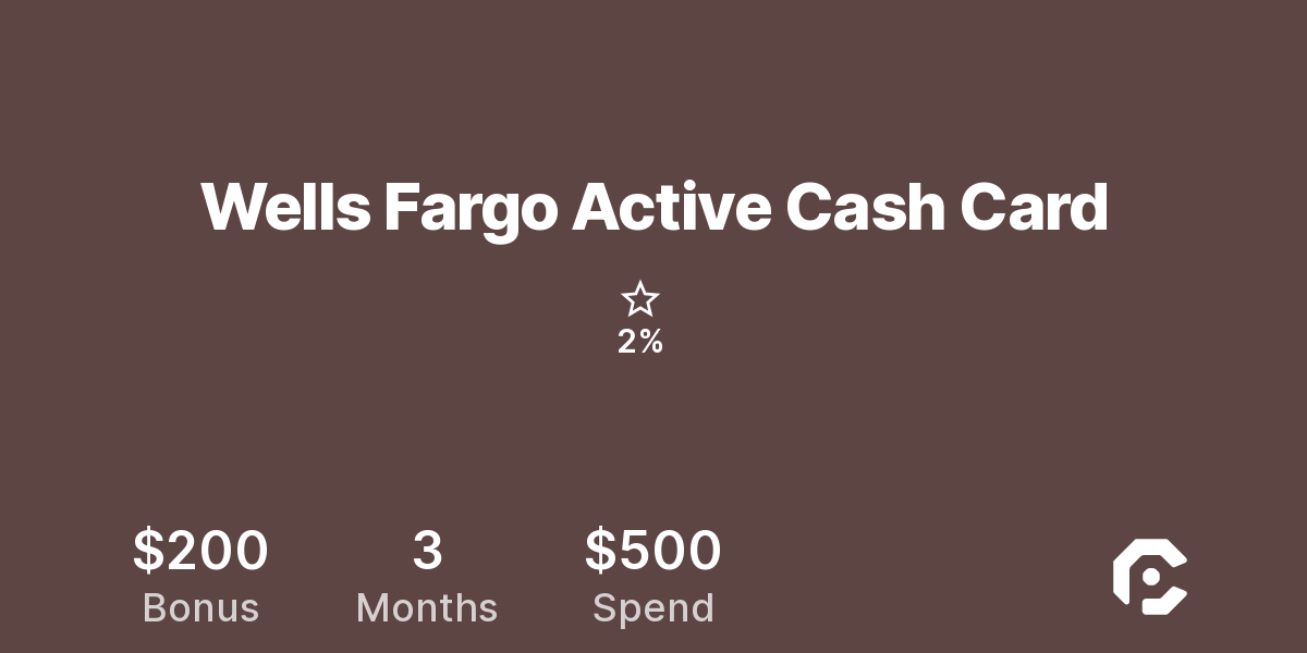 Wells Fargo Active Cash Card