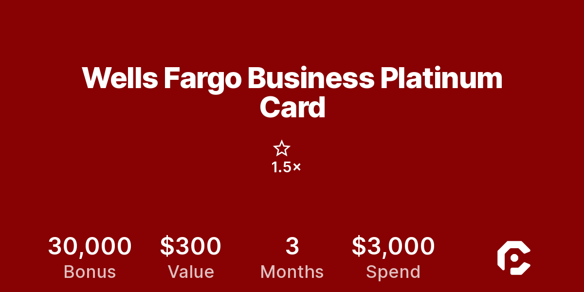 Wells Fargo Business Platinum Card