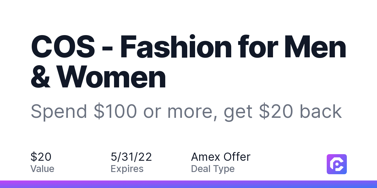Amex Offer: Get $20 Back with $100+ Lululemon Spend - Ends 4/28/24