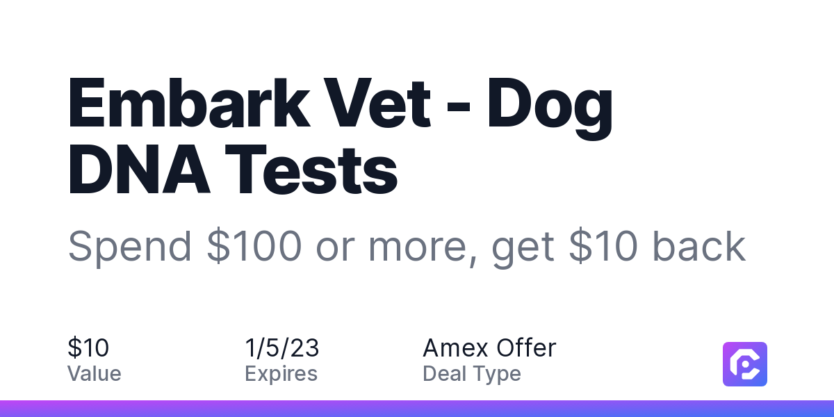 Embark Vet - Dog DNA Testing 