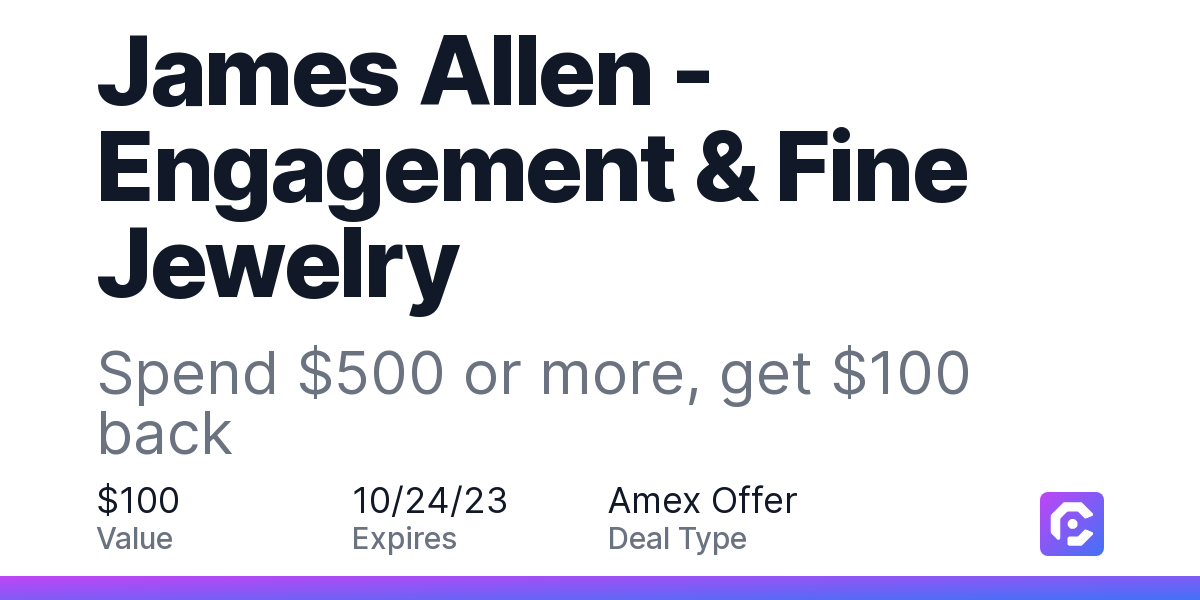 James allen clearance jewelry