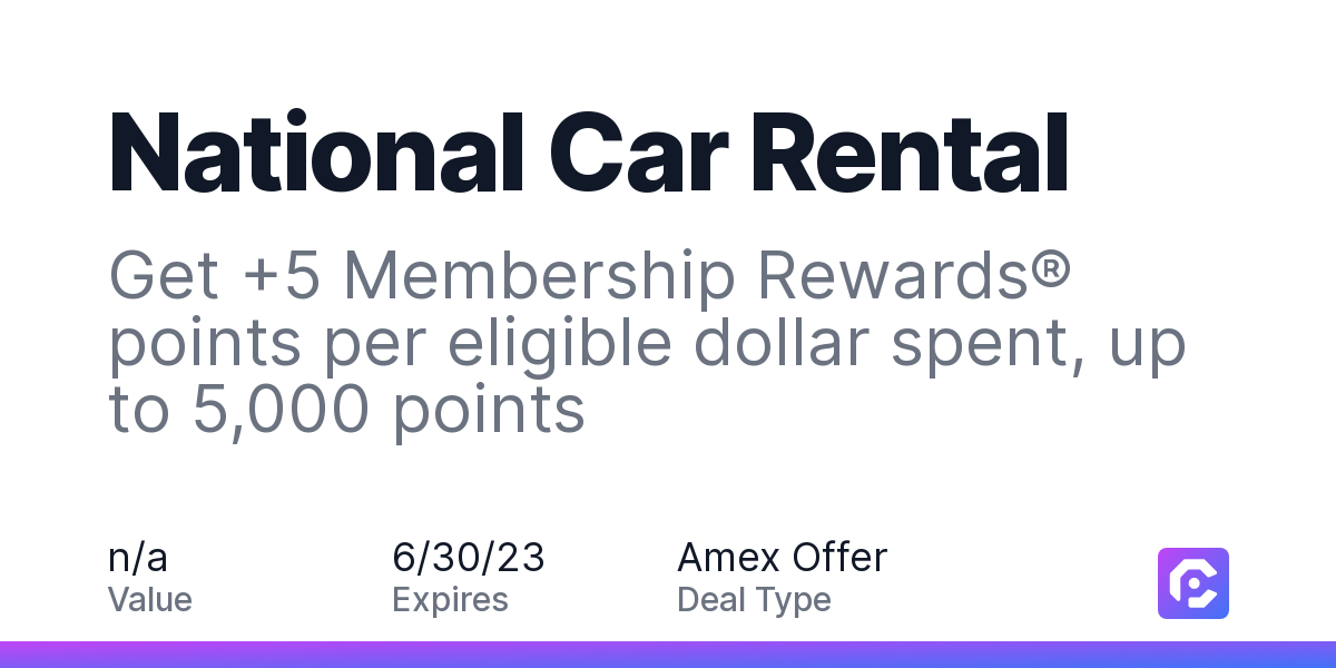 National Car Rental