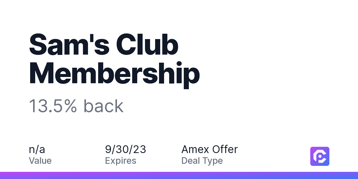 Join Sam's Club – Become A Member Today! - Sam's Club