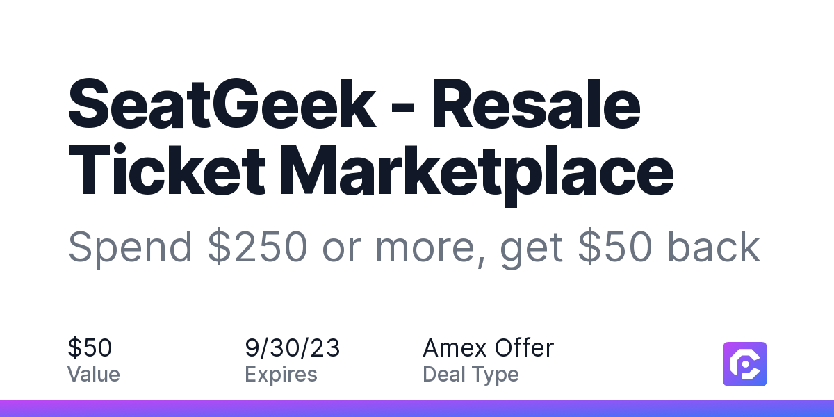 How do I sell tickets on the SeatGeek Marketplace? – SeatGeek